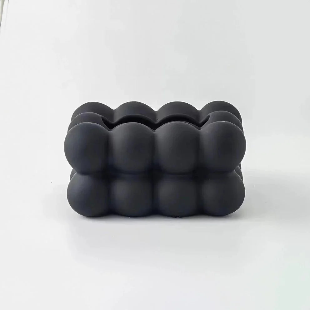 BubbleChic – Ceramic Tissue Box with Unique Design