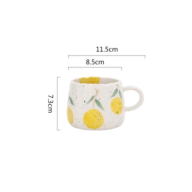ArtSip – Ceramic Coffee Mug with Playful Design