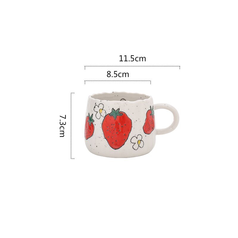 ArtSip – Ceramic Coffee Mug with Playful Design