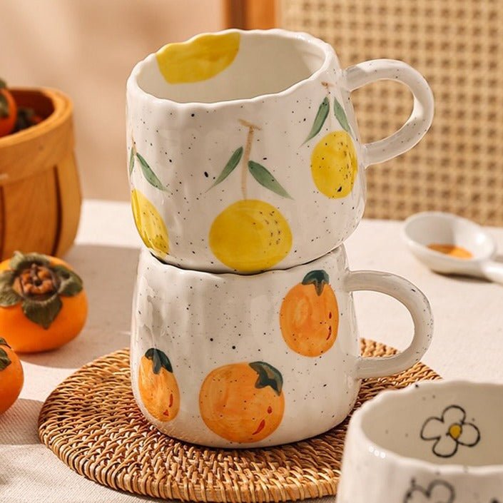 ArtSip – Ceramic Coffee Mug with Playful Design