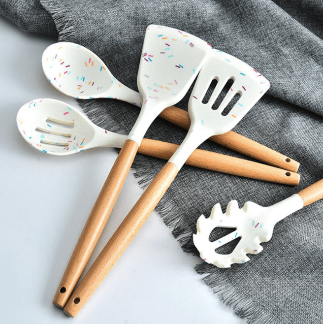 ChefSilk – Luxury Silicone Kitchen Set with Stylish Functionality