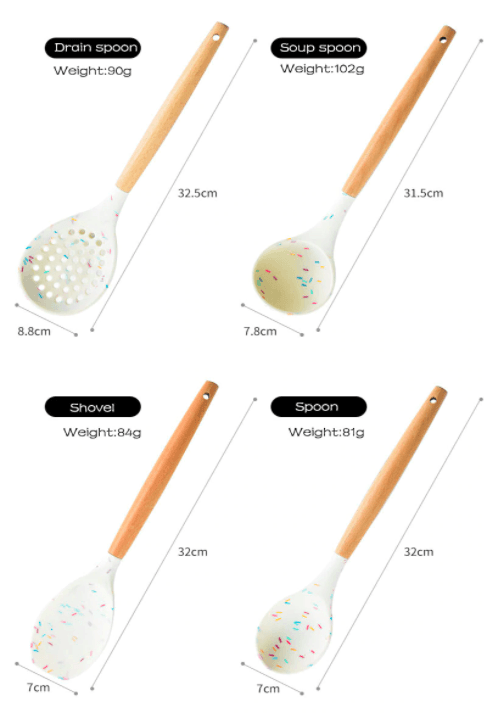 ChefSilk – Luxury Silicone Kitchen Set with Stylish Functionality