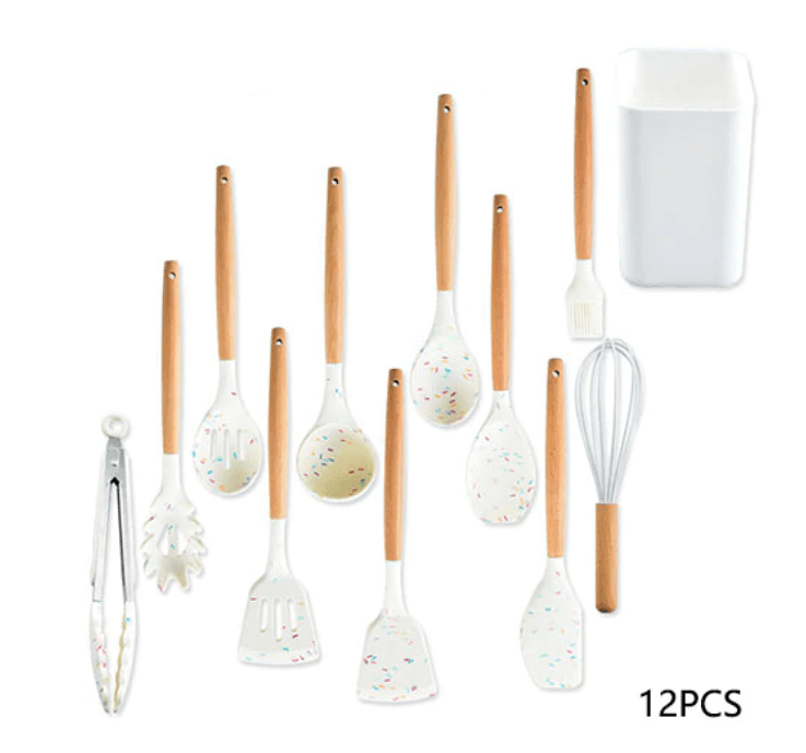 ChefSilk – Luxury Silicone Kitchen Set with Stylish Functionality