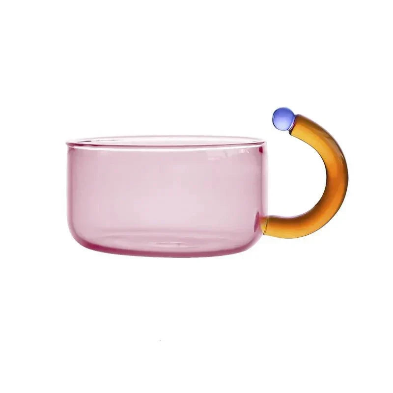 VistaBrew – Contrasting Transparent Tea Set Made of Heat-Resistant Glass