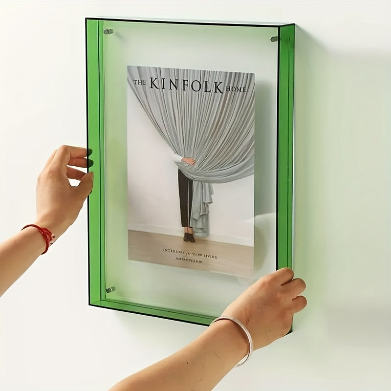 LumiFrame Elegant Acrylic Photo Frame – For a Colorful and Stylish Interior