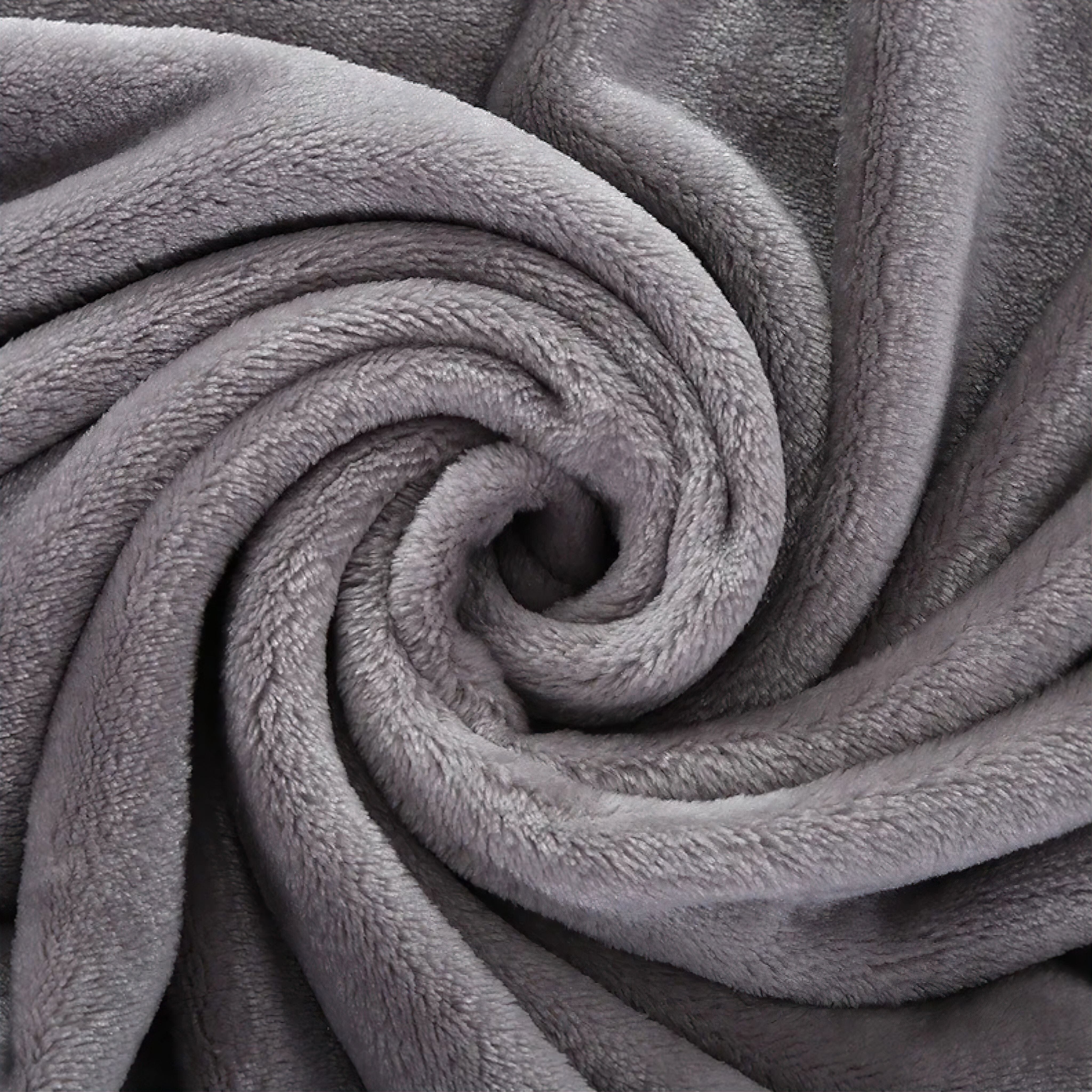 Plaid en polaire microfibre peluche épais et chaud – couverture pour lit et canapé, plusieurs couleurs