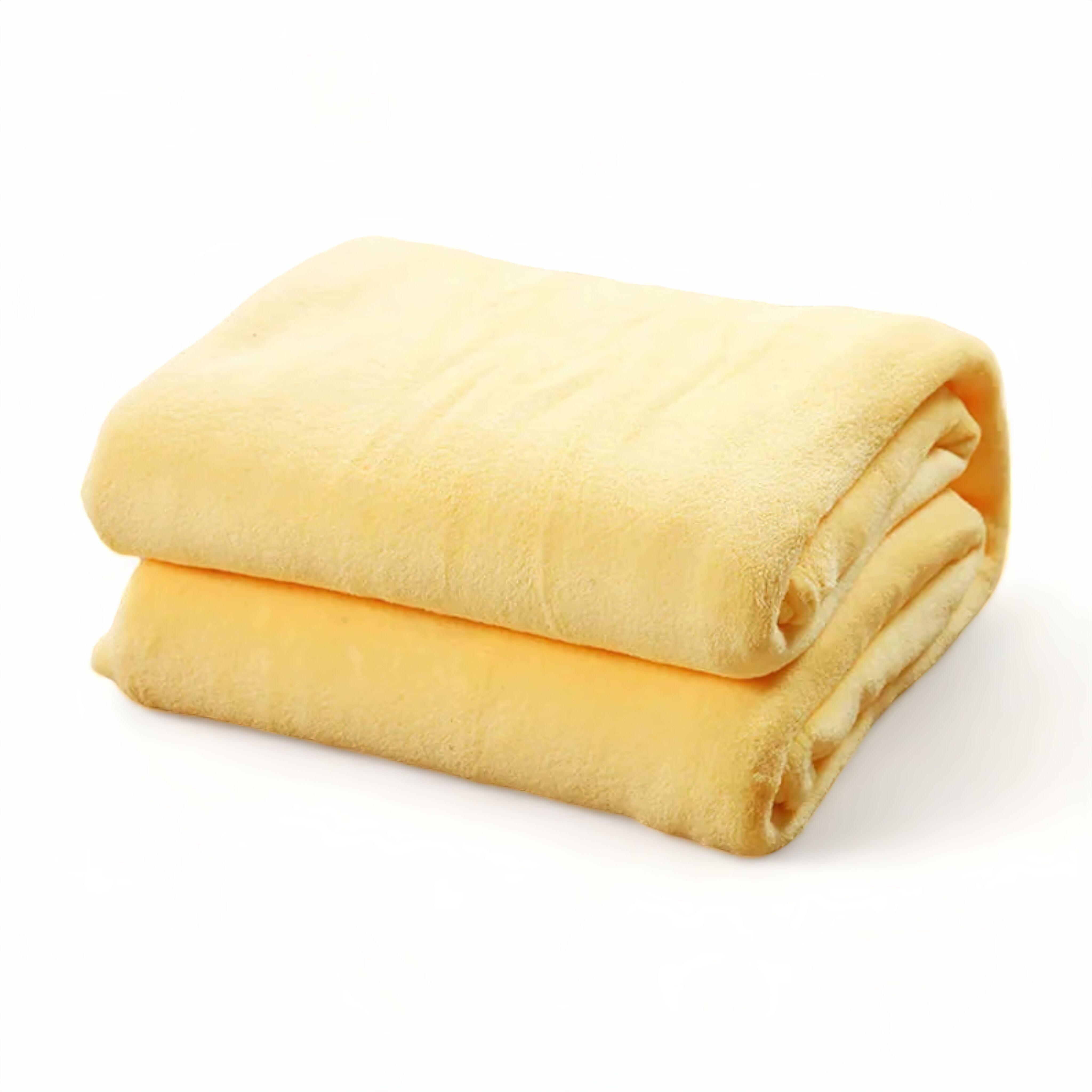 Plaid en polaire microfibre peluche épais et chaud – couverture pour lit et canapé, plusieurs couleurs