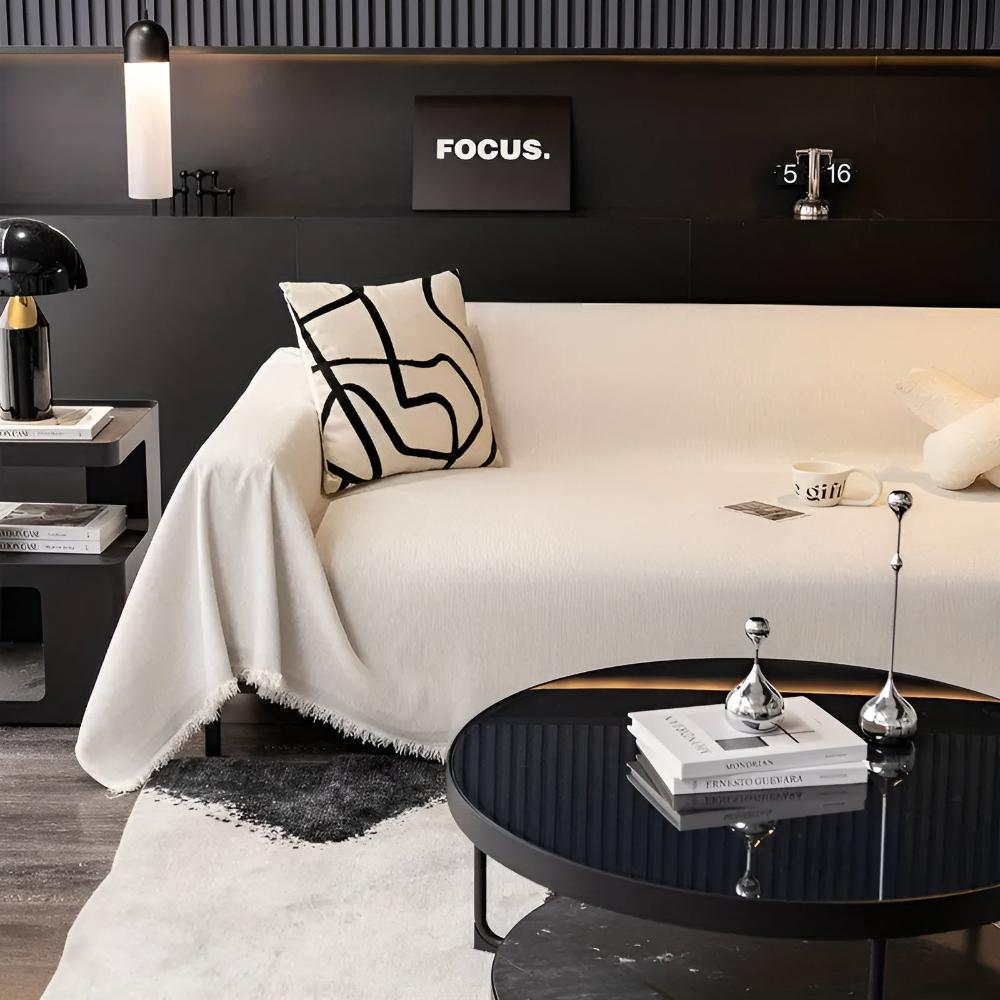 SleekNest – Stylish Minimalist Sofa Cover for Modern Living Comfort