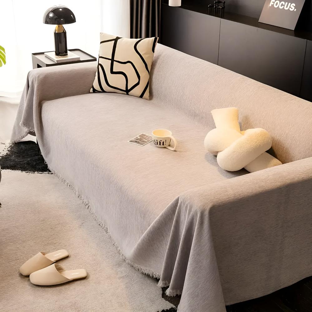 SleekNest – Stylish Minimalist Sofa Cover for Modern Living Comfort