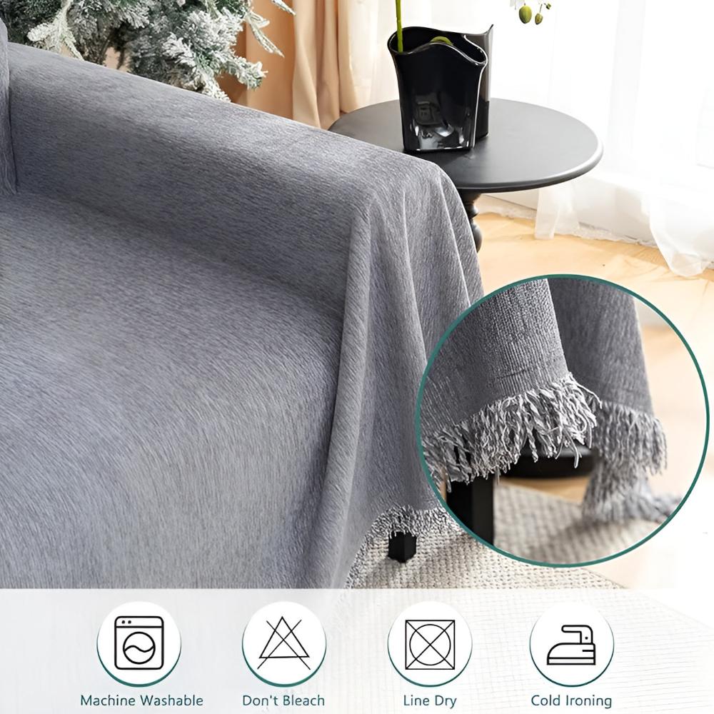 SleekNest – Stylish Minimalist Sofa Cover for Modern Living Comfort