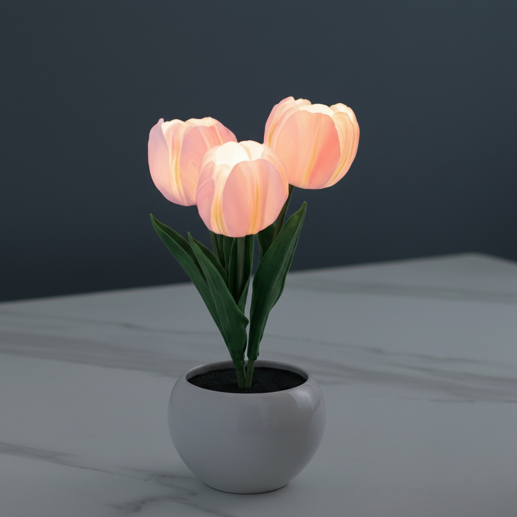 LumiTulip Elegant Table Lamp – For a Warm and Stylish Atmosphere at Home