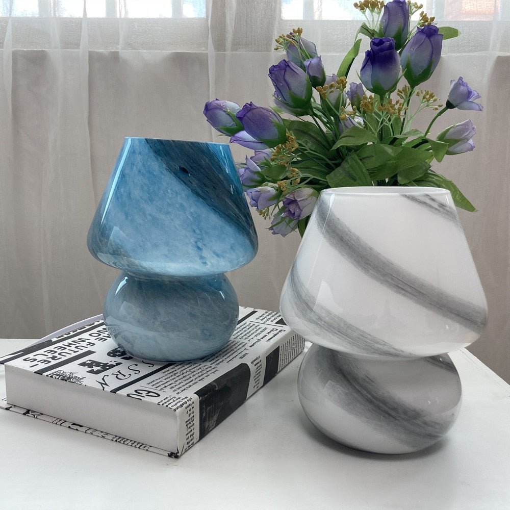 GlowShroom – Glass Table Lamp with Enchanting Design