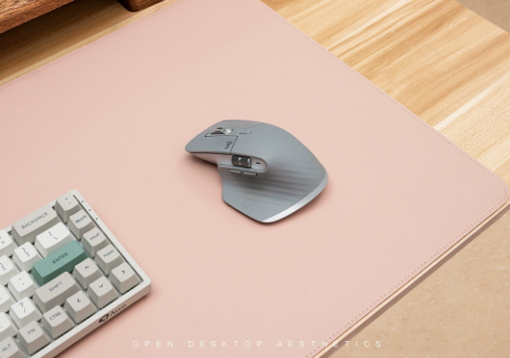 Sous-main de bureau en cuir PU avec dessous antidérapant pour bureau et gaming