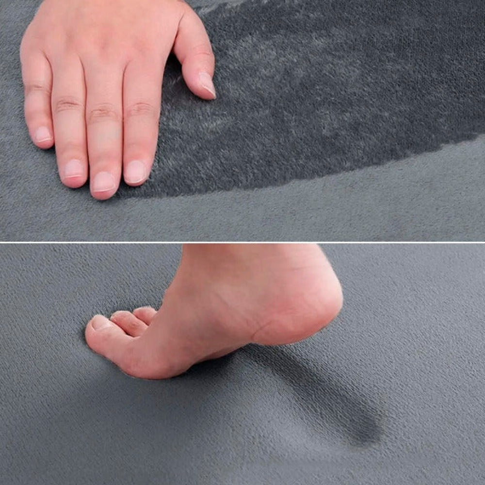 LuxeCloud – Ultieme Memory Foam Badmat voor Comfort en Veiligheid
