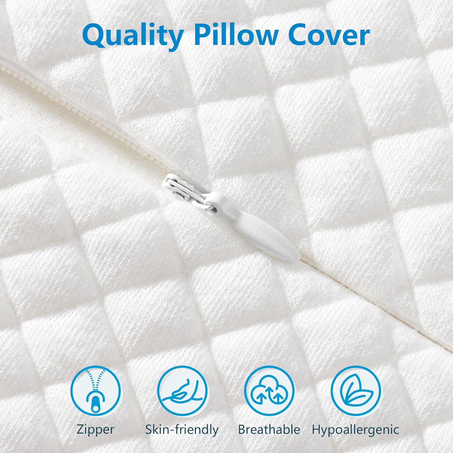 CloudRest – Ergonomic Memory Foam Pillow with Luxury Support for a Deep Night's Sleep