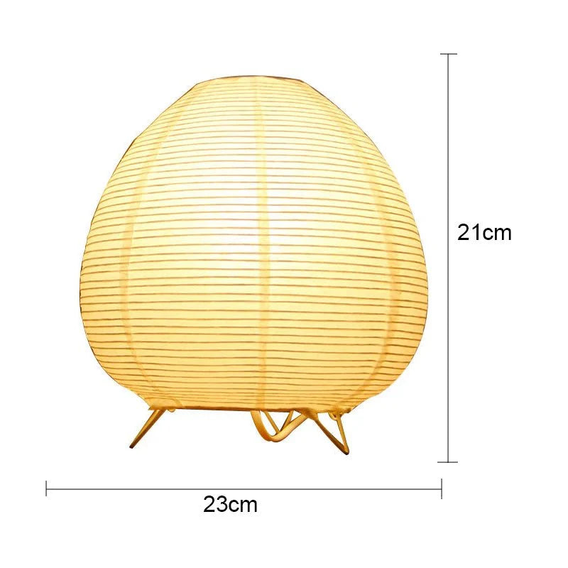ZenGlow – Elegant Table Lamp in Wabi Sabi Style for a Relaxing Interior