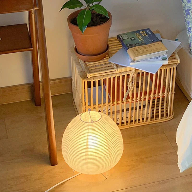 ZenGlow – Elegant Table Lamp in Wabi Sabi Style for a Relaxing Interior
