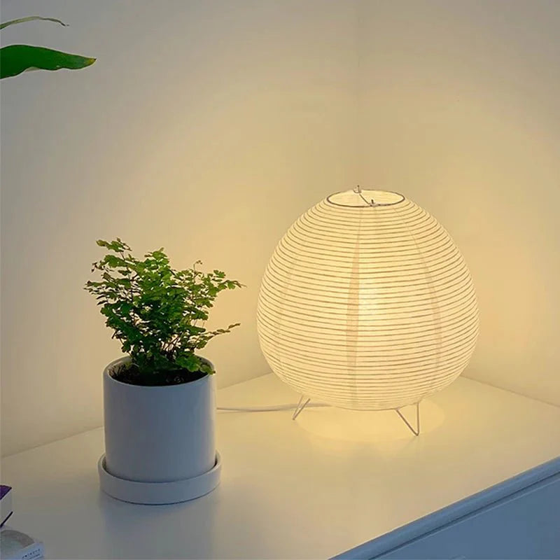 ZenGlow – Elegant Table Lamp in Wabi Sabi Style for a Relaxing Interior