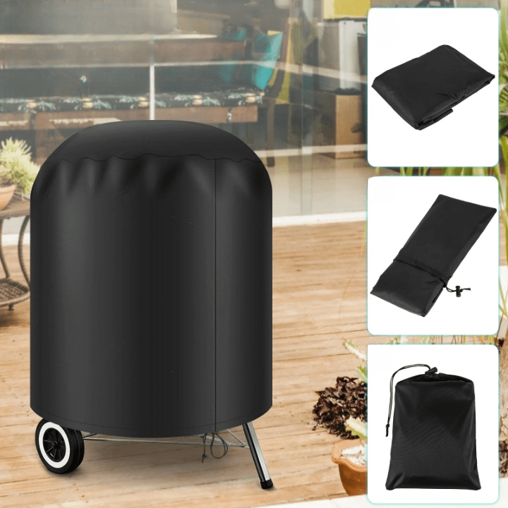 GrillGuard Luxe Waterproof Barbecue Cover – Stylish Protection for Outdoors