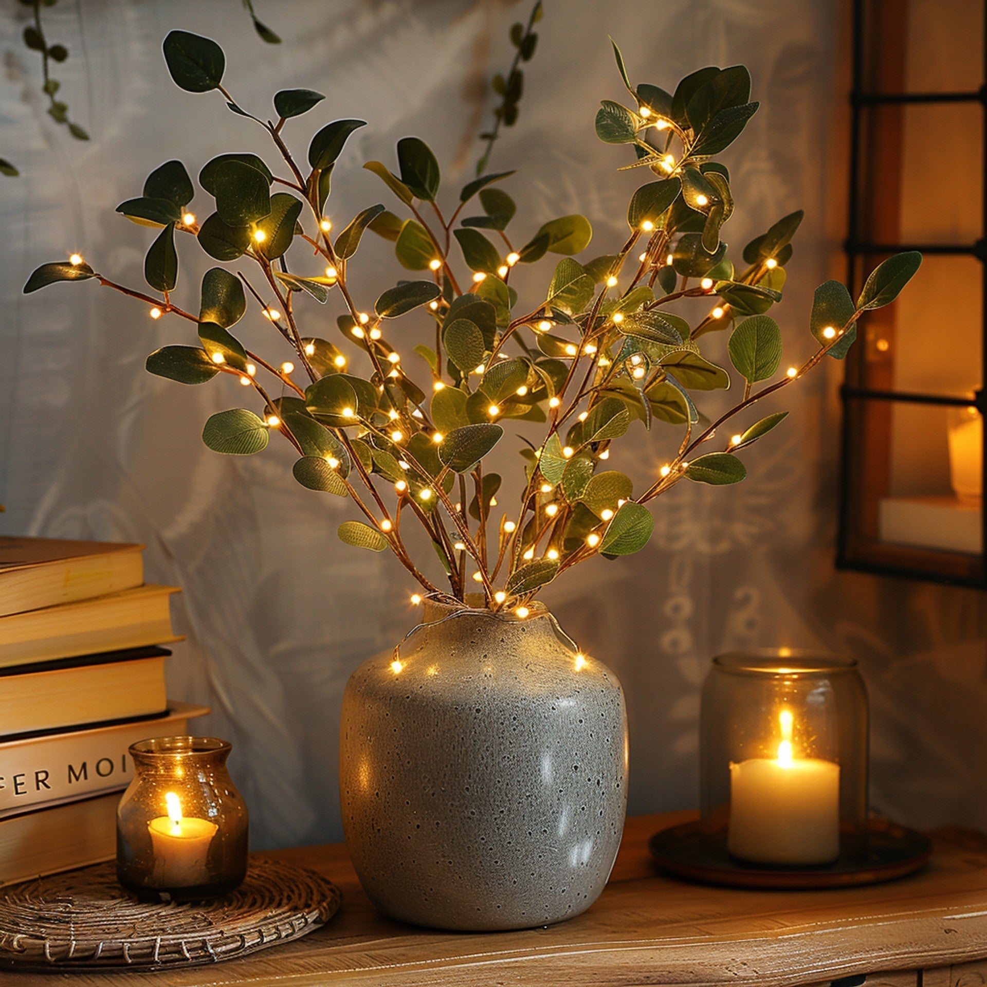 Fairy Light Olive Branch – Enchanting Lighting for a Warm Atmosphere