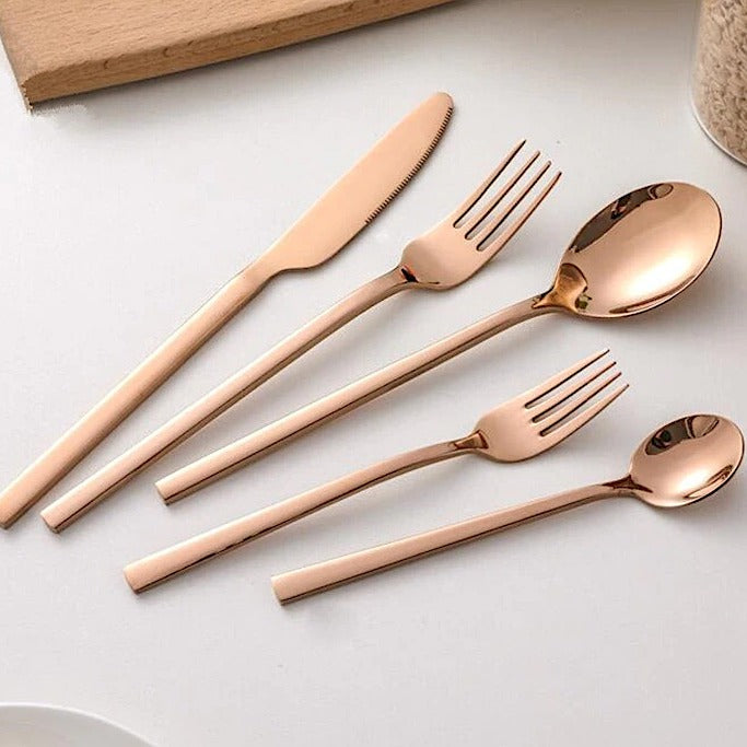 Elegance – Luxury Stainless Steel Cutlery Set with Timeless Design