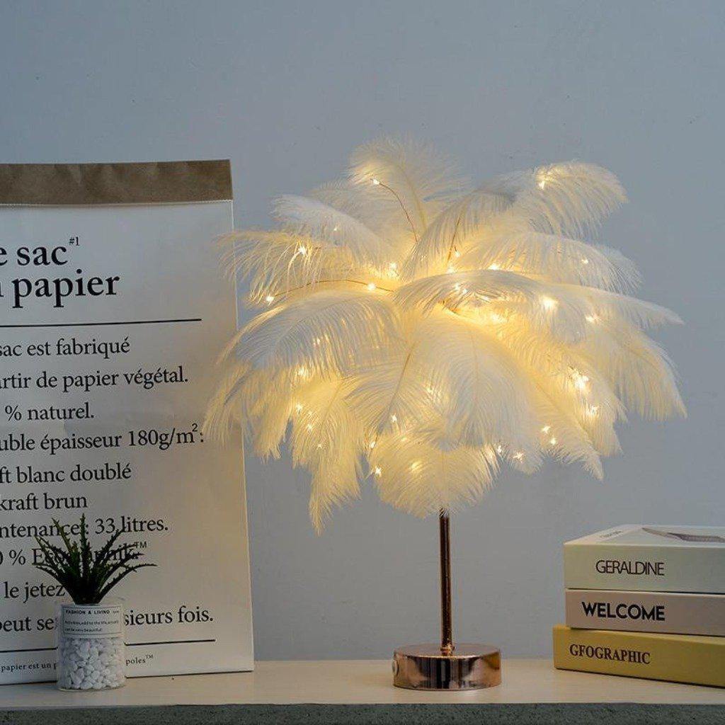 Fairy – Table Lamp with Elegant Plumes