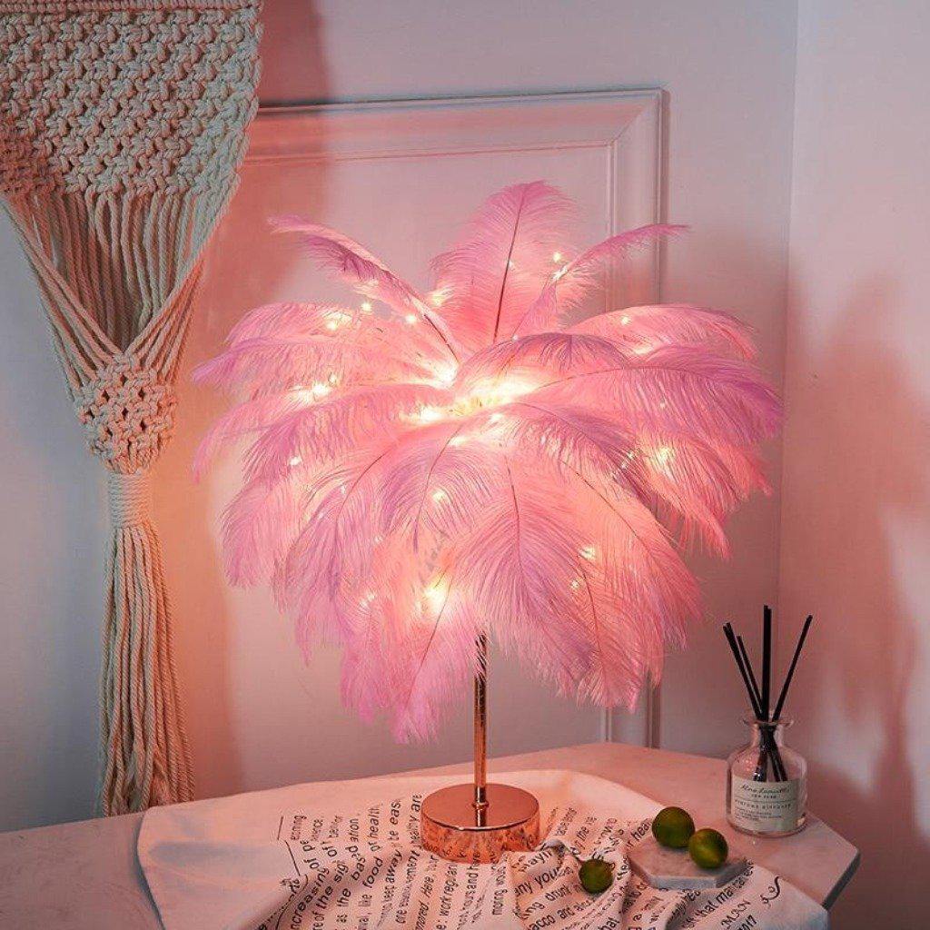 Fairy – Table Lamp with Elegant Plumes