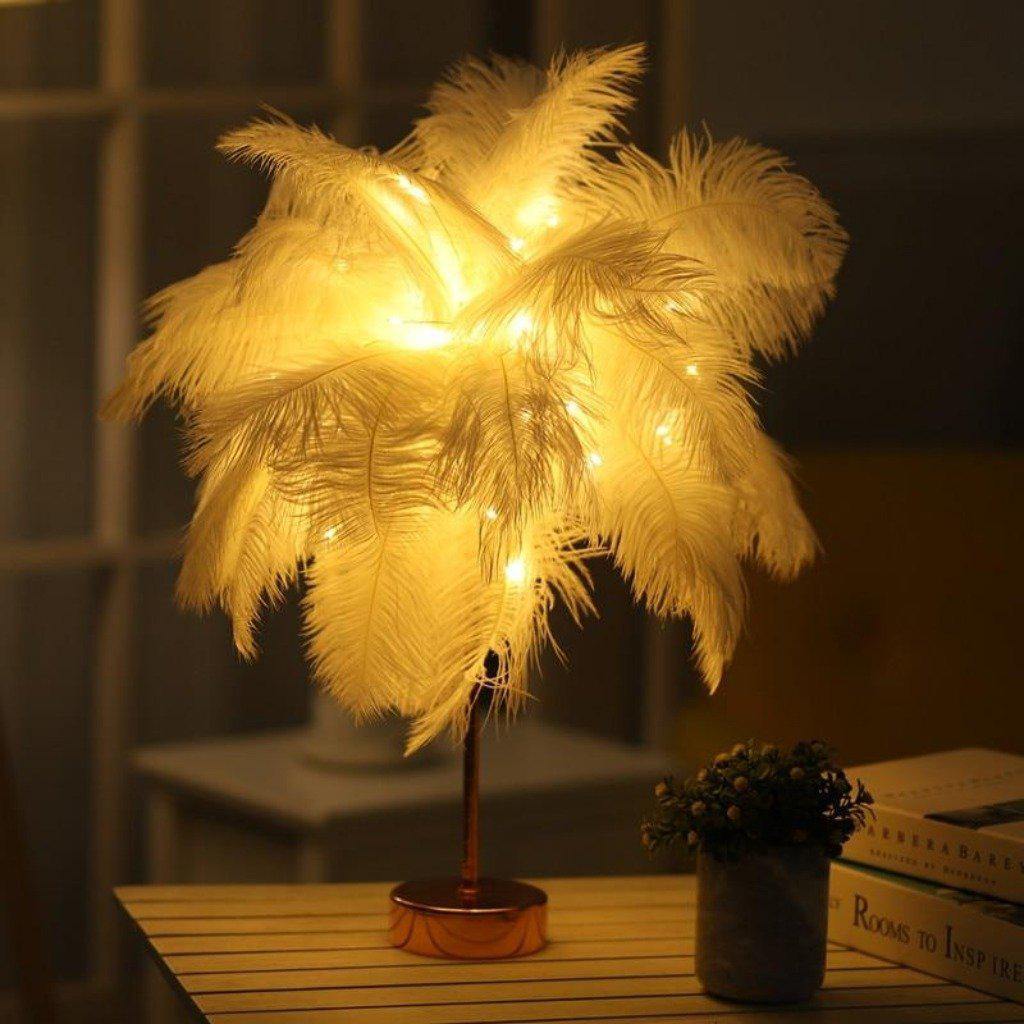Fairy – Table Lamp with Elegant Plumes