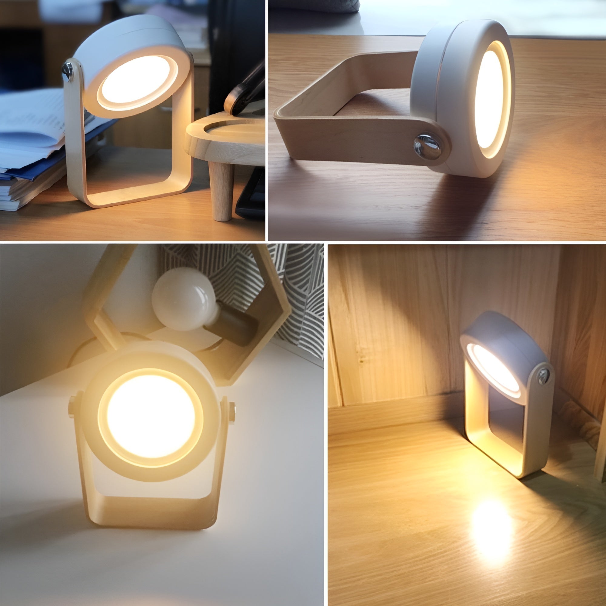 LumiGlow – Luxury Foldable LED Lantern with Scandinavian Design for Your Interior