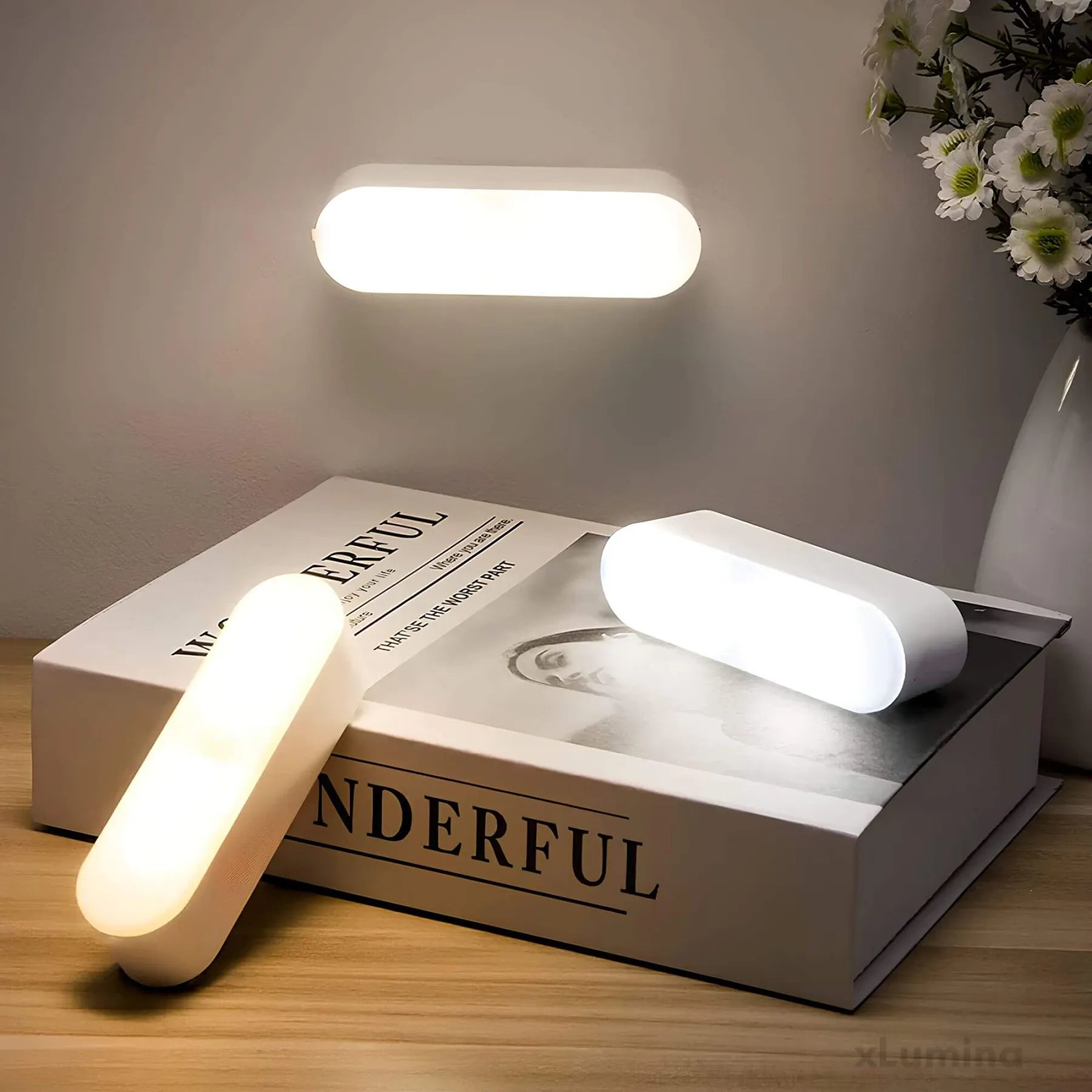 MotionGlow – Stijlvolle Draadloze Wandlamp met Bewegingssensor voor Veiligheid en Comfort