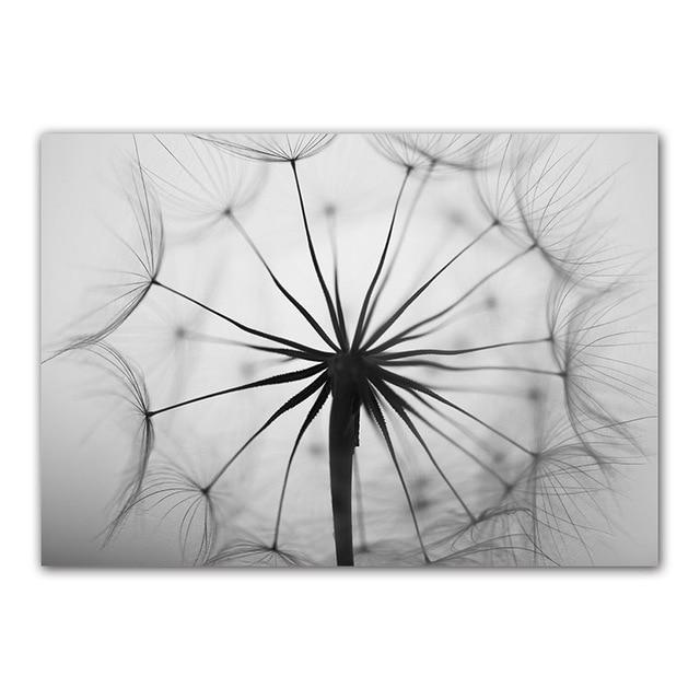 LumiFlora Elegant Dandelion Wall Decoration – Timeless Art for a Calm Interior