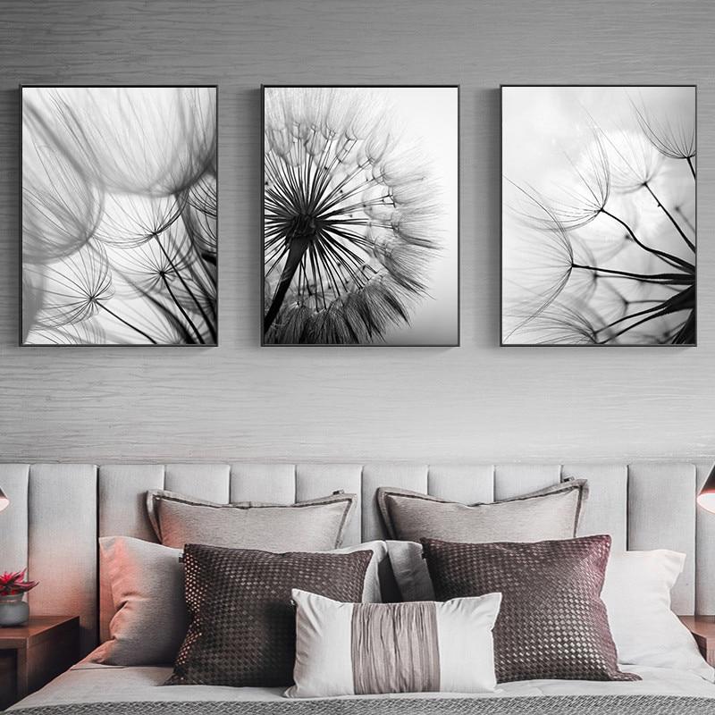 LumiFlora Elegant Dandelion Wall Decoration – Timeless Art for a Calm Interior