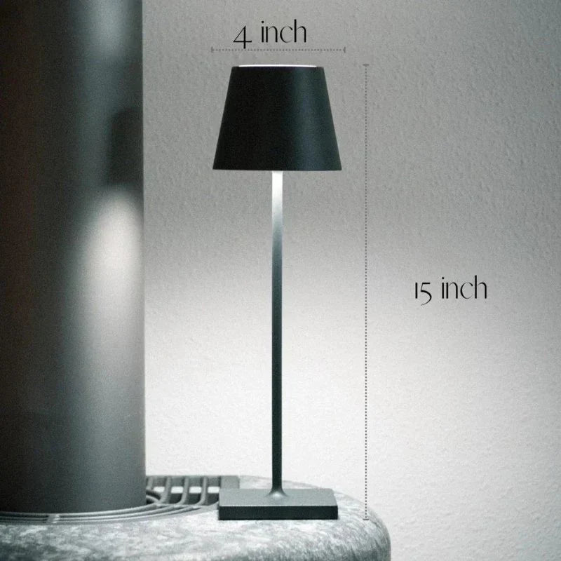 LumiFlex – Luxe Wireless Table Lamp with Adjustable Lighting