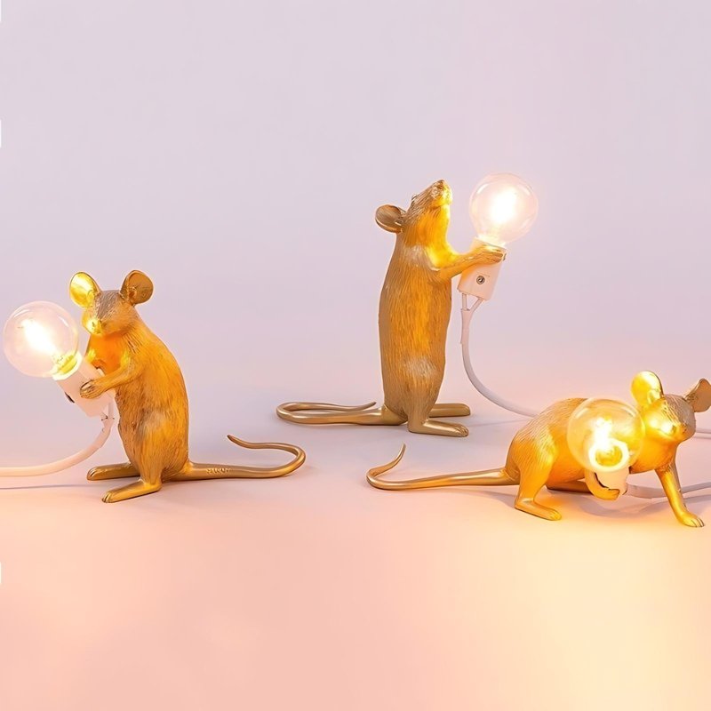 Mouse Table Lamp – Cute Lamp with Character