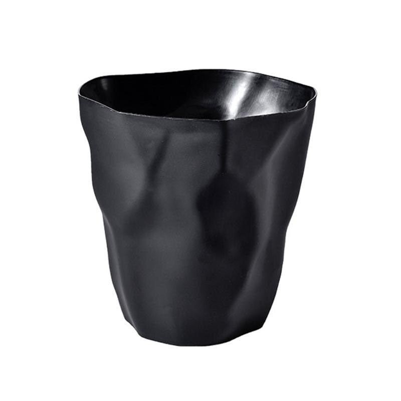 NordicSweep – Minimalistic Irregular Trash Can for a Stylish Space