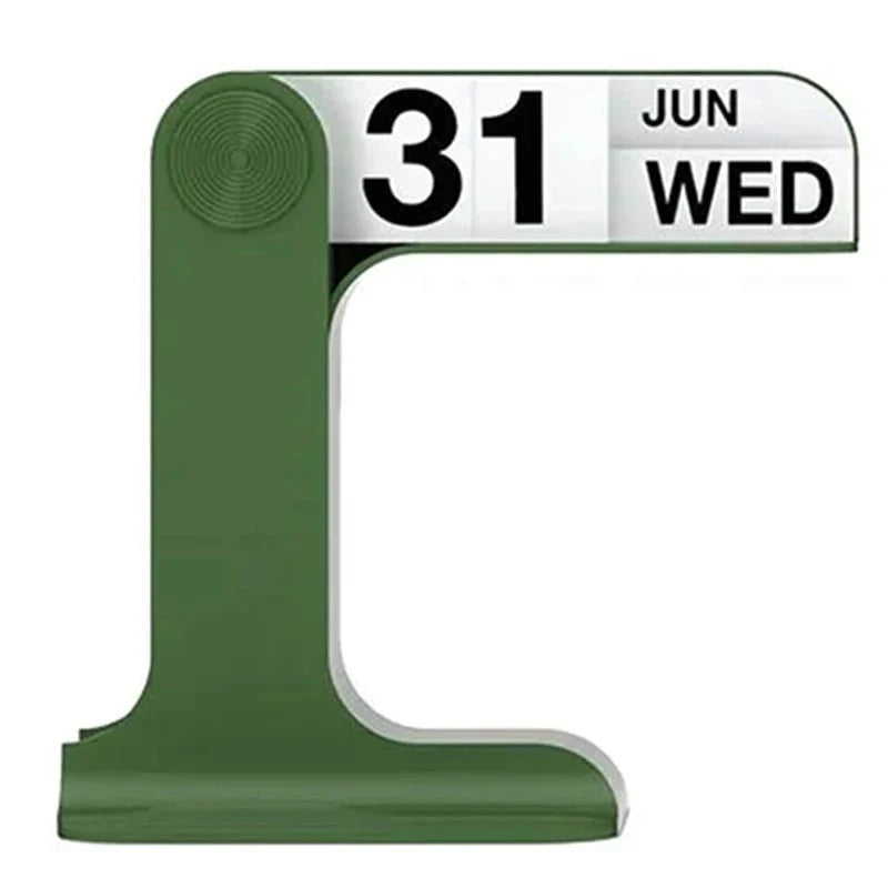 TimelessSpin – Stylish Rotatable Desk Calendar with Scandinavian Design