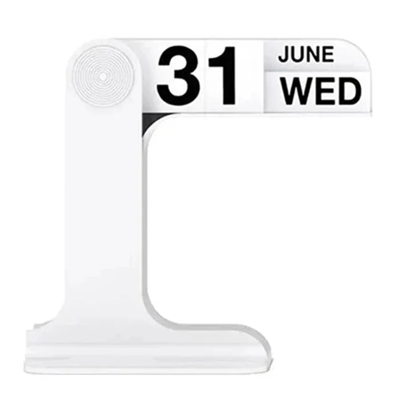 TimelessSpin – Stylish Rotatable Desk Calendar with Scandinavian Design