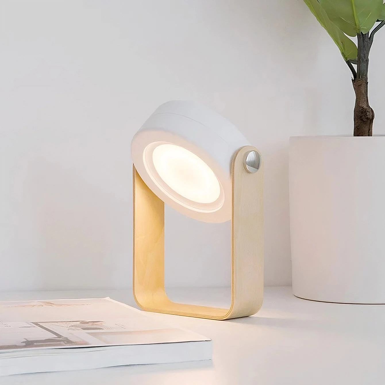 LumiGlow – Luxury Foldable LED Lantern with Scandinavian Design for Your Interior