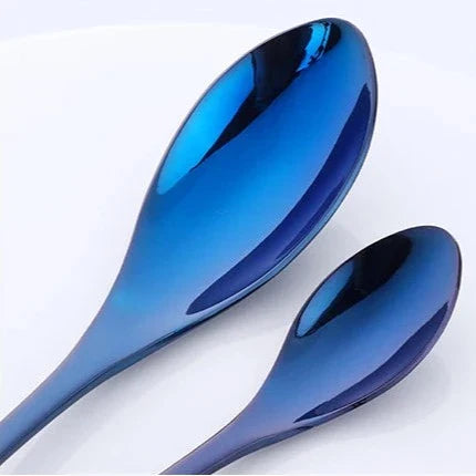 Mariselle Luxe Cutlery Set – Stylish Table Elegance with Ocean-Colored Accents