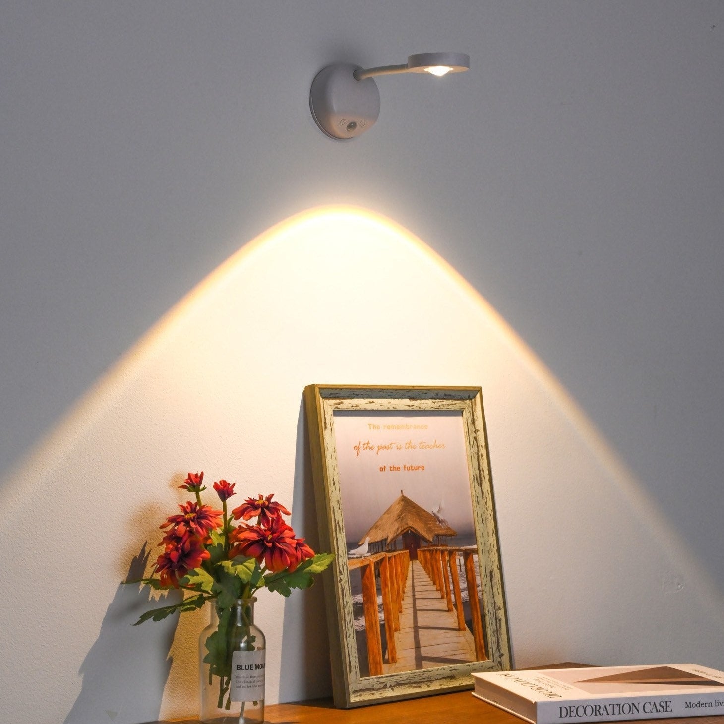 LumiSensa – Luxe Dimbare Wandlamp met Bewegingssensor