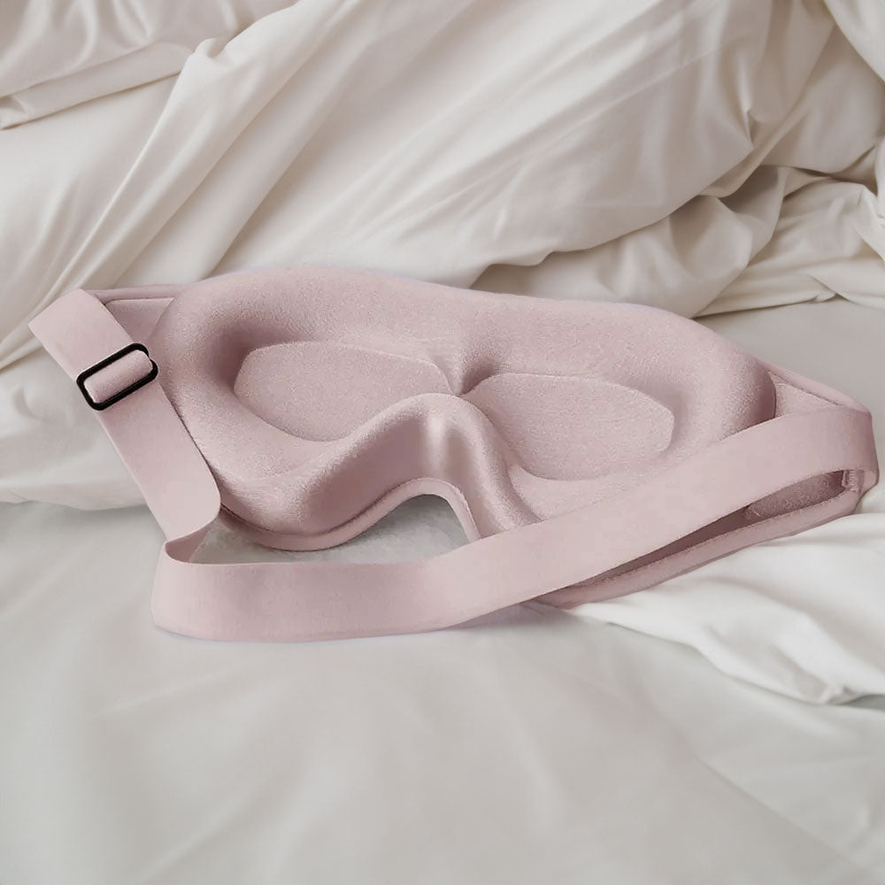 DreamEase – Luxe 3D Memory Foam Sleep Mask for Ultimate Darkness and Comfort