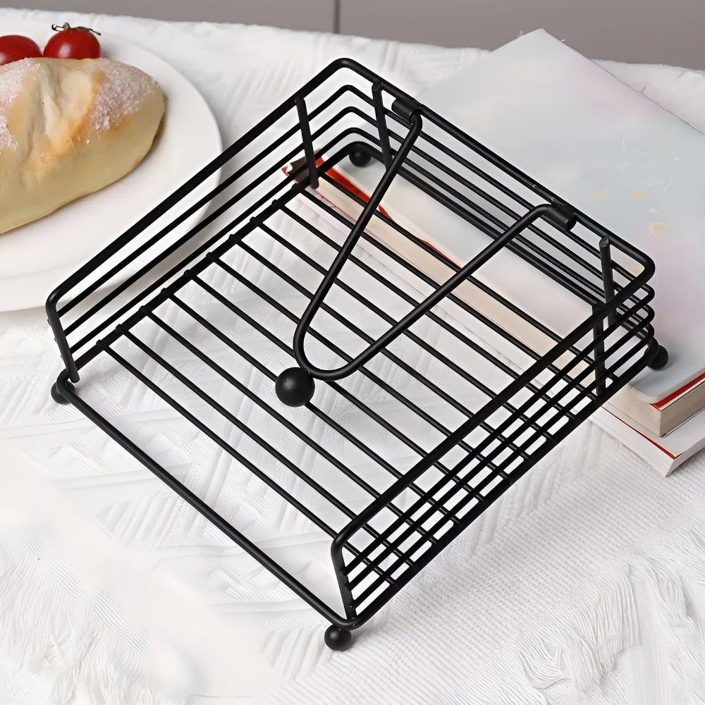 SteelForm Elegant Napkin Holder – Timeless Design for a Refined Table Setting