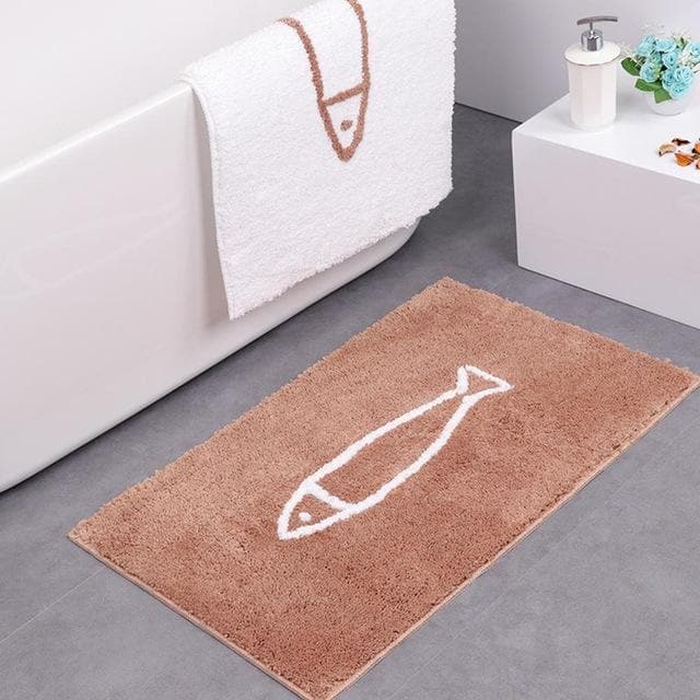 LuxeHaven – Weelderige Badmat met Ultra-Zachte Chenille en Anti-Slip Onderkant