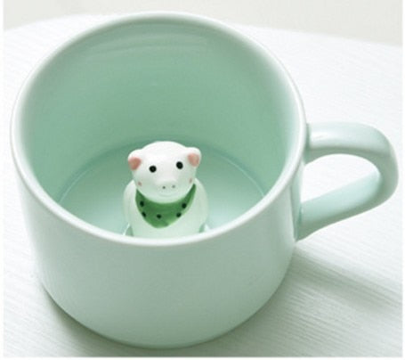 CeramiQ | Playful Luxury Ceramic Animal Mug for a Stylish & Cheerful Interior