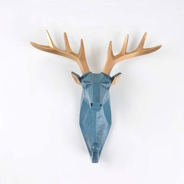 FormaLuxe – Stylish Animal Wall Hooks with Geometric Design for Unique Interiors
