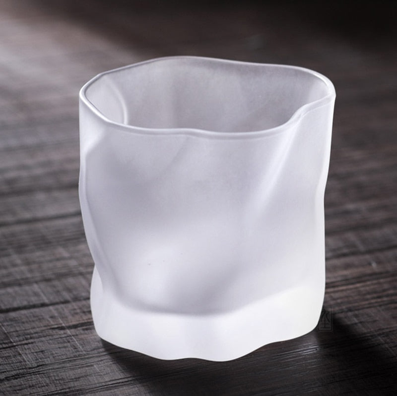 VerreLuxe – Exquise Whiskyglazenset met Dynamisch Vervormd Design