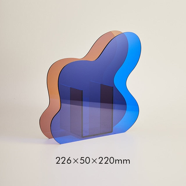 Prism Light Acrylic Vase & Desktop Accent