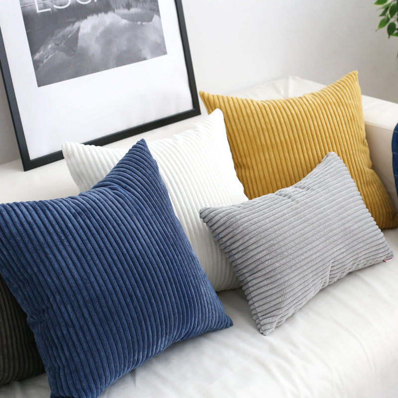 VeluLuxe – Super Soft Corduroy Cushion Cover with Timeless Warmth & Comfort