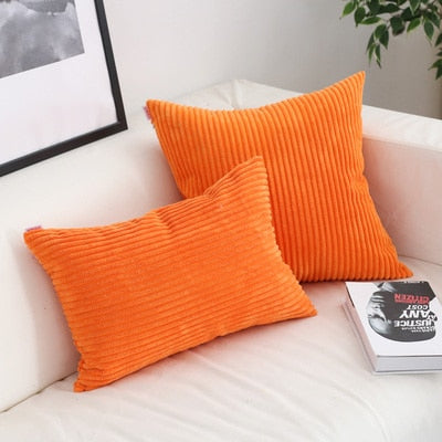 VeluLuxe – Super Soft Corduroy Cushion Cover with Timeless Warmth & Comfort