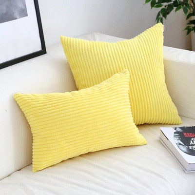 VeluLuxe – Super Soft Corduroy Cushion Cover with Timeless Warmth & Comfort